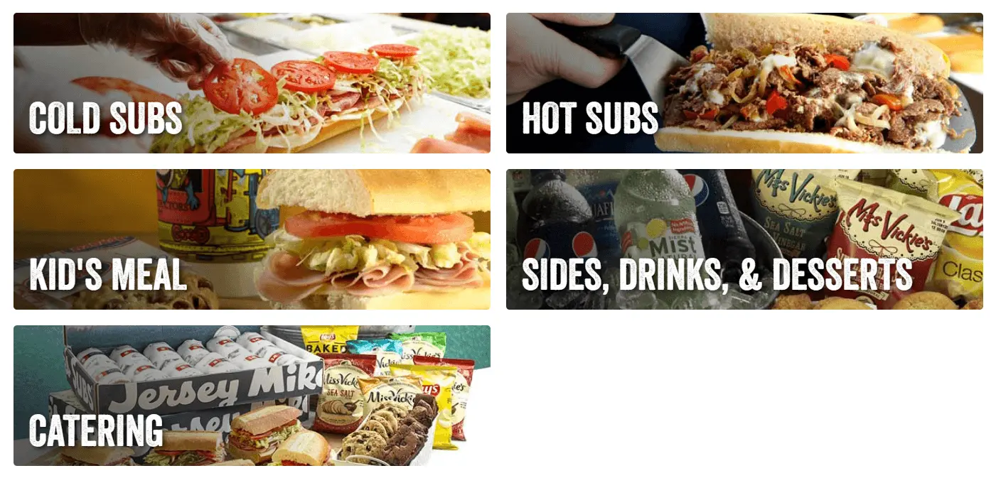 Jersey Mikes Menu And Prices 2024 (Subs Menu)