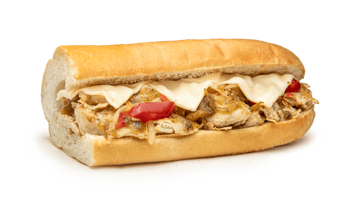 Salsa Verde Chicken Cheese Steak